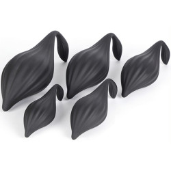 DarkSil Plug Silicone Bulby XXL 22 x 10cm Noir